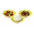 Virág alakú Sárga muffin papírok, 12 db. - Wilton