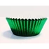 Metálzöld muffin papírok, 60 db. - PME