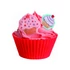 Muffin formájú kiszúró készlet, 2 db. - SilikoMart