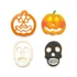 Halloween tök és koponya kiszúró szett, 2 db. - Decora