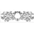 Csipke mintás szilikon - Princess Royalty - Crystal Lace