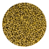 Gyöngyház fényű arany cukorgyöngy 4mm, 130g - Lumea