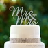 "Mr & Mrs" strassz torta beszúró - Lumea