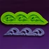 Flourish Border szilikon forma - Marvelous Molds