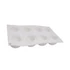 8 adagos szilikon félgömb forma, Ø4.5cm, 17.4cm x 29.7cm - Lumea