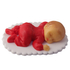 Piros alvó kisbaba cukormasszából - Lumea