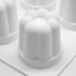 8 adagos virág szilikon forma, Ø6cm x 5.5cm, 29.5cm x 17.5cm x 6cm - Lumea