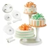 Fehér tortaállvány 3 tálcával, Ø25, Ø30, Ø35 cm - Wilton